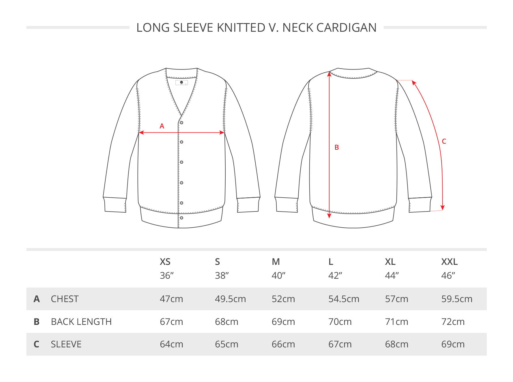 Tm Lewin Shirt Size Chart