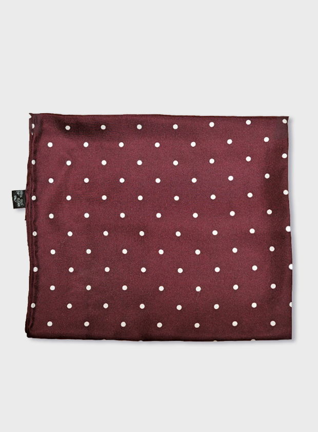Polka Dot Pocket Square